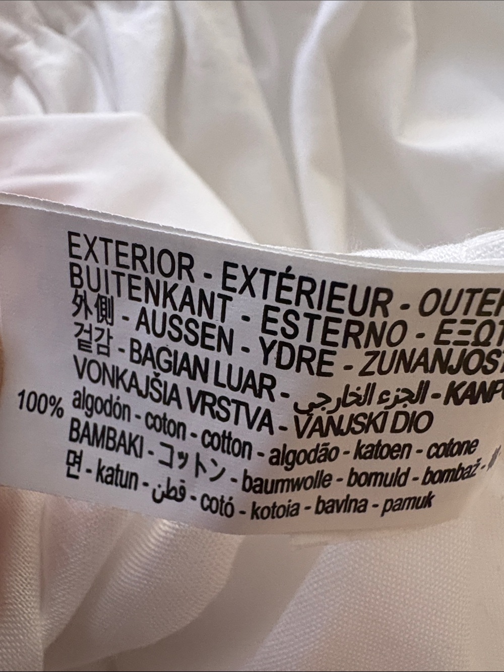 Zara White Tie-Shoulder Smocked Mini Dress. Cotton - Picture 7 of 9